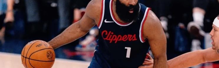 快船又在演哈登？得分30+球队2胜4败，替补全员不如对手一人